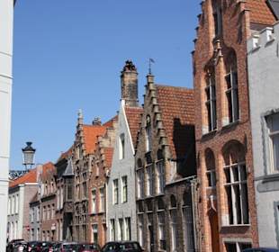 In der Fußgängerzone von Brügge