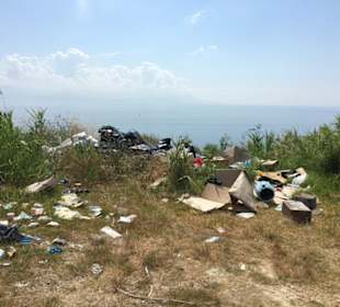 Müll auch an entlegenen Orten