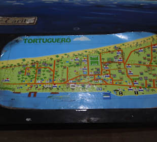 Karte Tortuguero