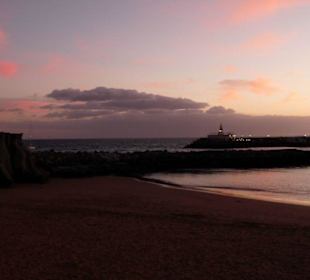 Sonnenuntergang am Strand
