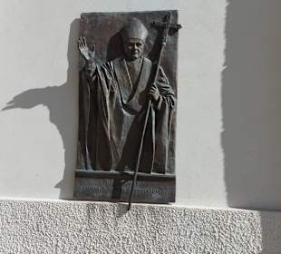 Tafel Papst Bendikt