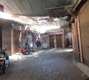 Unterwegs in der Altstadt von Marrakesch