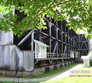 Die Saline ca. 2,5 Km vom Kurpark
