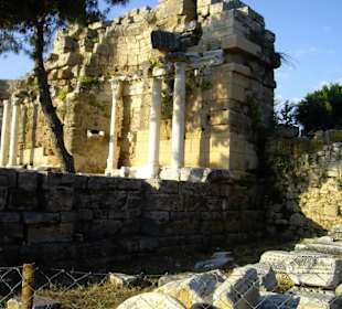 Ruinen in side stadt