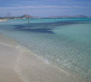 Strand etwa 8 Gehminuten vom JS Hotel Miramar