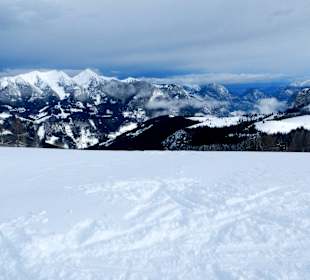 Piste bei Schönwetter