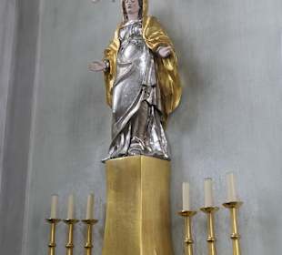 Die katholische Pfarrkirche von Eltmann