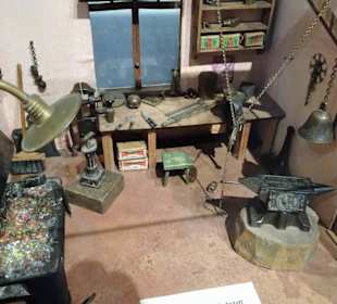 Modellwerkstatt eines Büchsenmachers