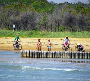 Strand in Bibione Juni 2012