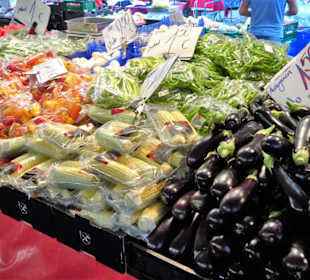 Eindrücke vom Wochenmarkt am Wilhelmsplatz