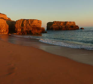 Sonnenuntergang am Strand von Castelo