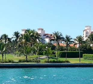 Blick auf Fisher Island