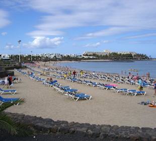Strand, wenige Gehminuten entfernt