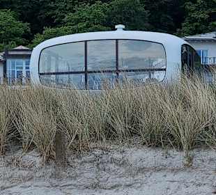 Versteckt in den Dünen