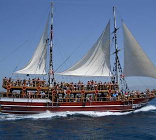 Jeden Tag an den Strand nach Manavgat 