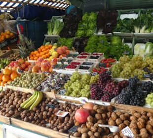 Unterwegs auf dem Viktualienmarkt