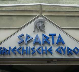 Das griechische Restaurant Sparta am Gänsmarkt