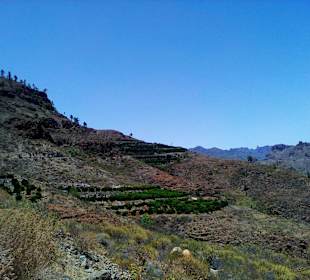Bergwelt bei Embalse de la Cueva de las Ninas