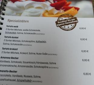 Speisekarte