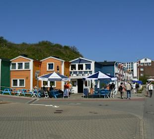 Kurze Pause in der "Bunten Kuh"