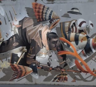 Künstler-Viertel Le Panier