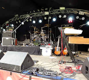 Bühnenimpressionen auf der Zissel