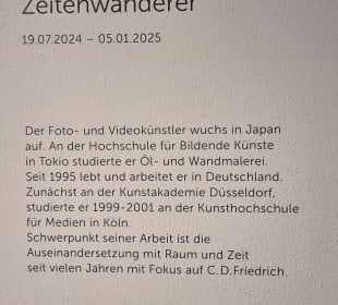 Anlehnung an Caspar David Friedrich 