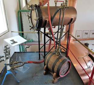 Fass-Füllung im Brauereimuseum Lüneburg