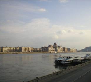 Blick von Buda nach Pest
