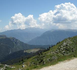 Ganz oben, auf Monte Baldo