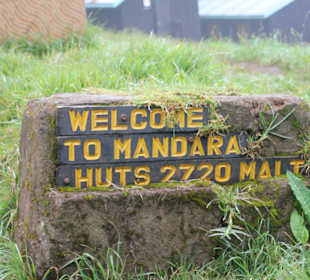 ...die Hütte ist erreicht