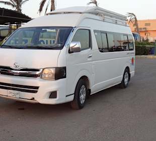 Minibus für die Kairo-Tour