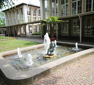 Wasserspiele an der Wandelhalle
