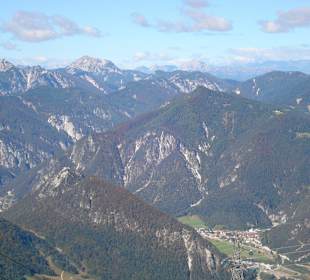 Fernblick vom  Monte Lussari