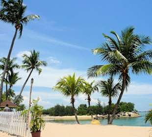 Strandidylle vor dem Café del Mar