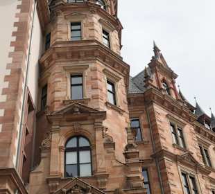 Das Neue Rathaus von Wiesbaden, erbaut 1883-1897