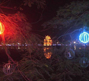 Nächtlicher Hoan Kiem See