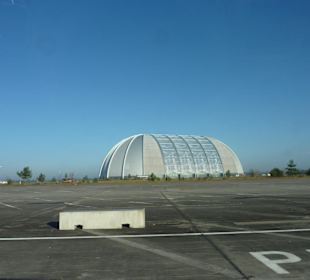 Traglufthalle Außenansicht