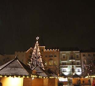 Markt im Schnee