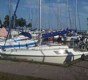 Żeglowanie po jeziorze Niegocin