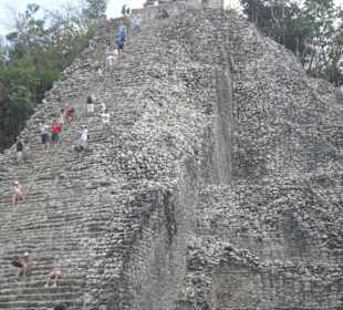 Pyramide in Coba