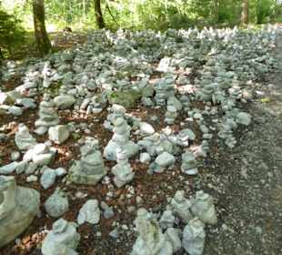 Wolfsklamm - Steinmännchen