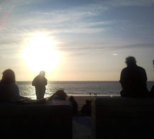 Noch ein Sonnenuntergang