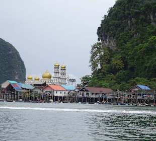 Muslimisches Stelzendorf