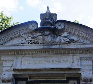 Gedenkstätte Detail "Getreu bis in den Tod"