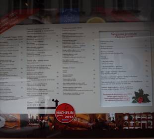 Restauracja Farina Menu
