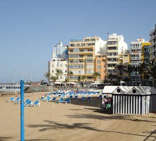 Der Stadtstrand von Las Palmas