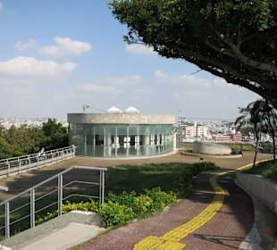 Ausblick vom Berg über dem Museum