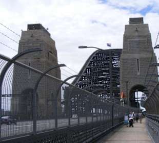 Auf der Harbour Bridge