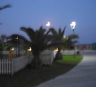 Promenade am Abend